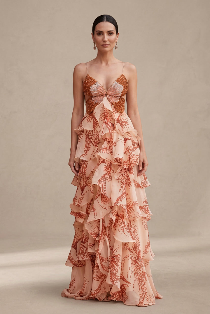 Nala | Frill-Trimmed Dress