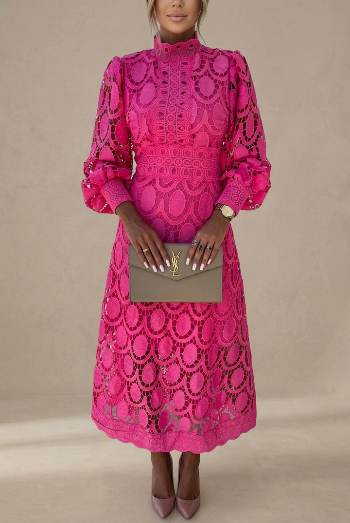 Noor | Enchanting Lace Evening Dress