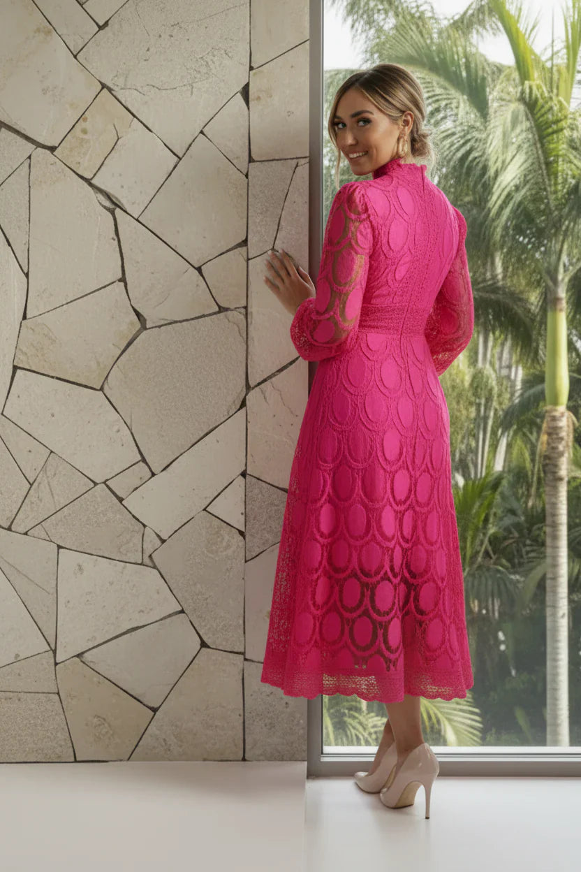 Noor | Enchanting Lace Evening Dress
