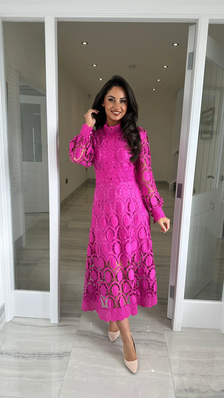 Noor | Enchanting Lace Evening Dress
