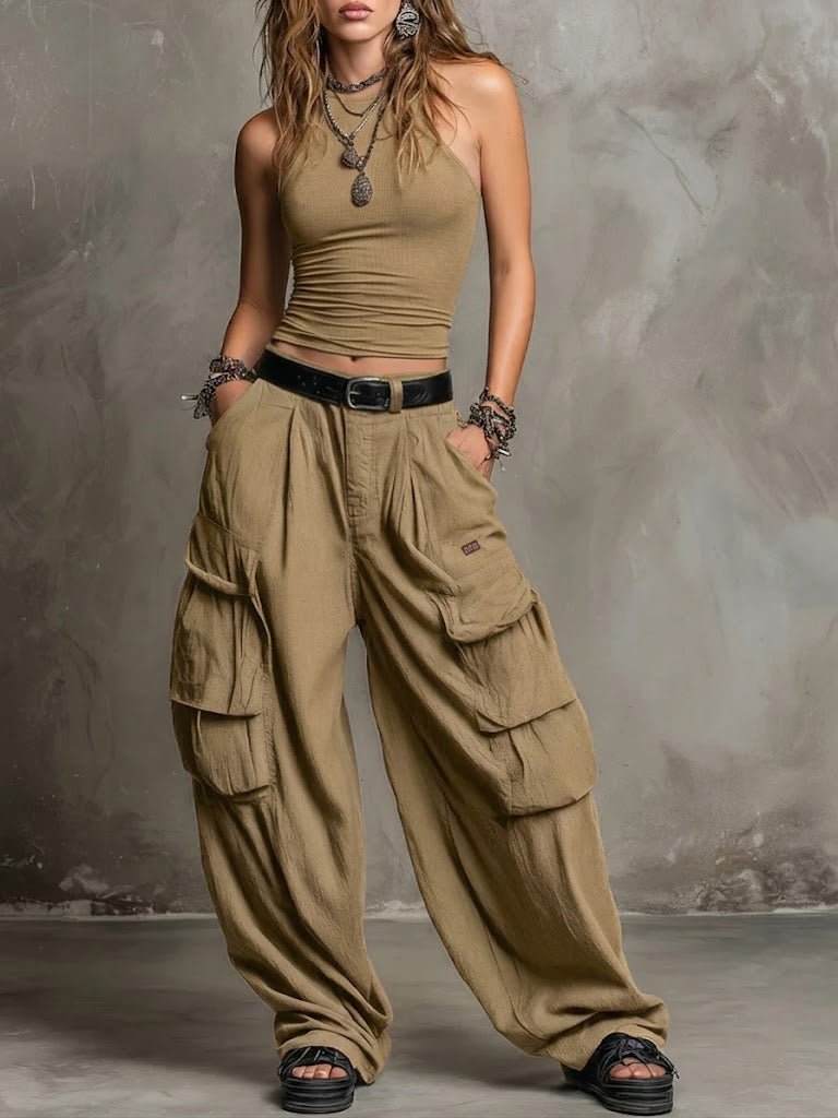 Ginevra | Urban Chic Cargo Suit