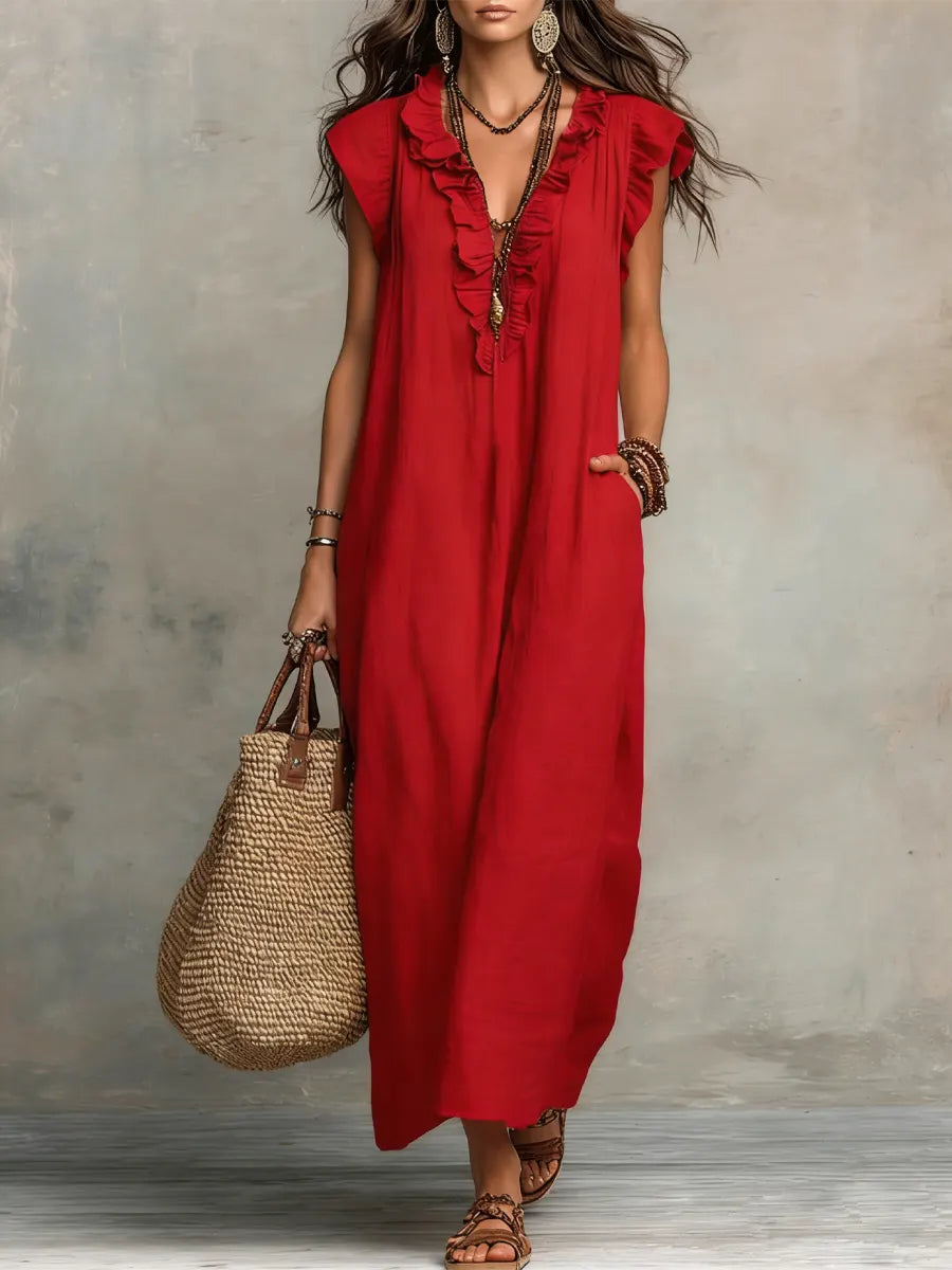 Camellia | Boho Chic Maxi Dress