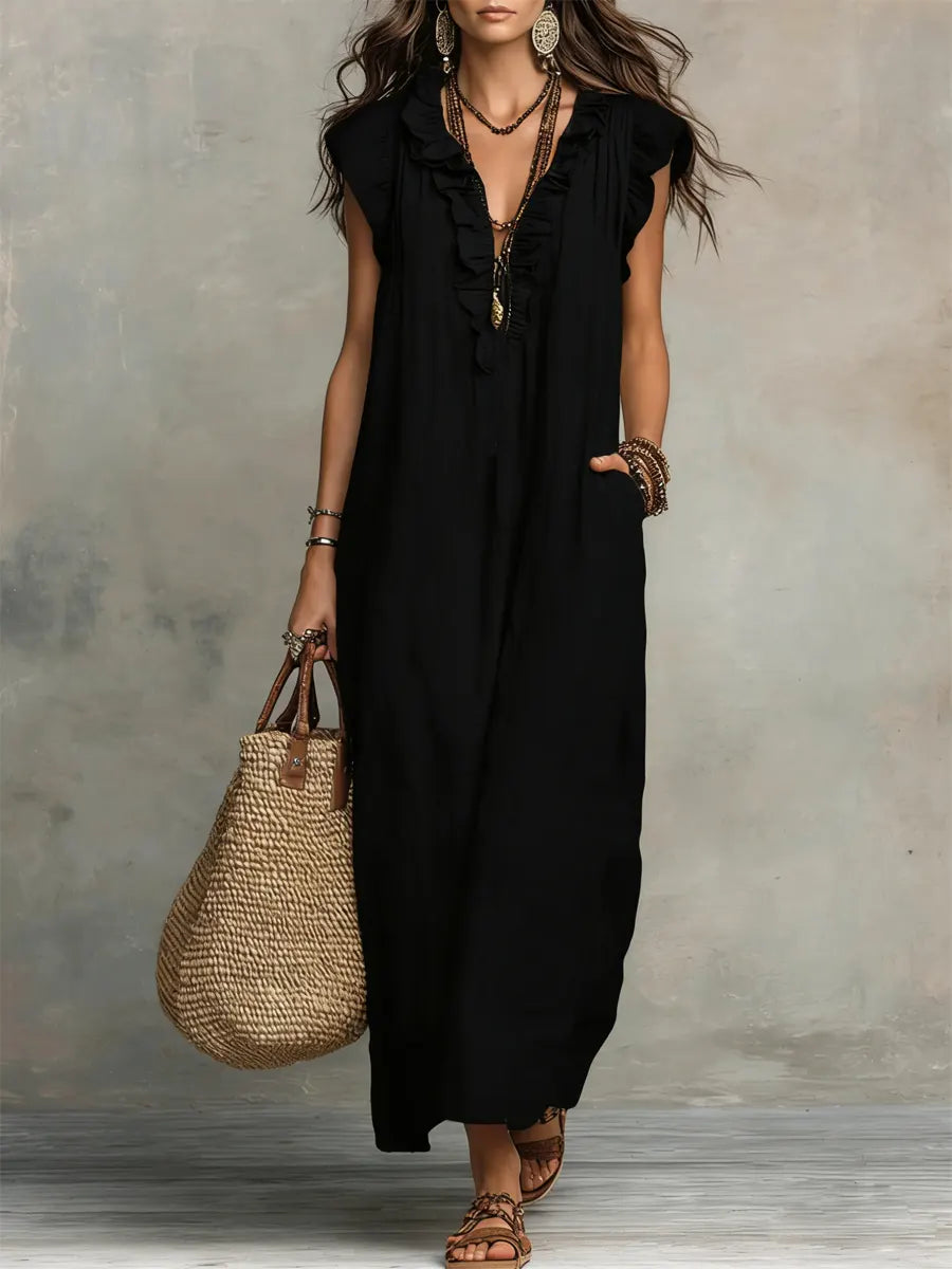 Camellia | Boho Chic Maxi Dress