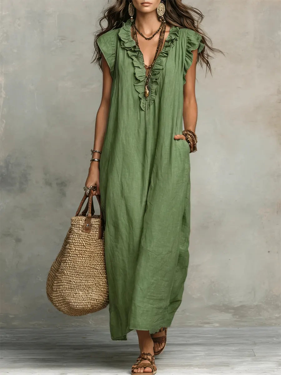 Camellia | Boho Chic Maxi Dress