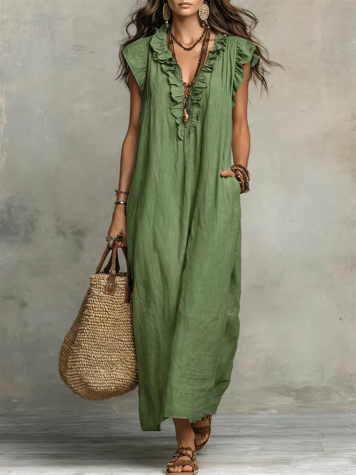 Camellia | Boho Chic Maxi Dress