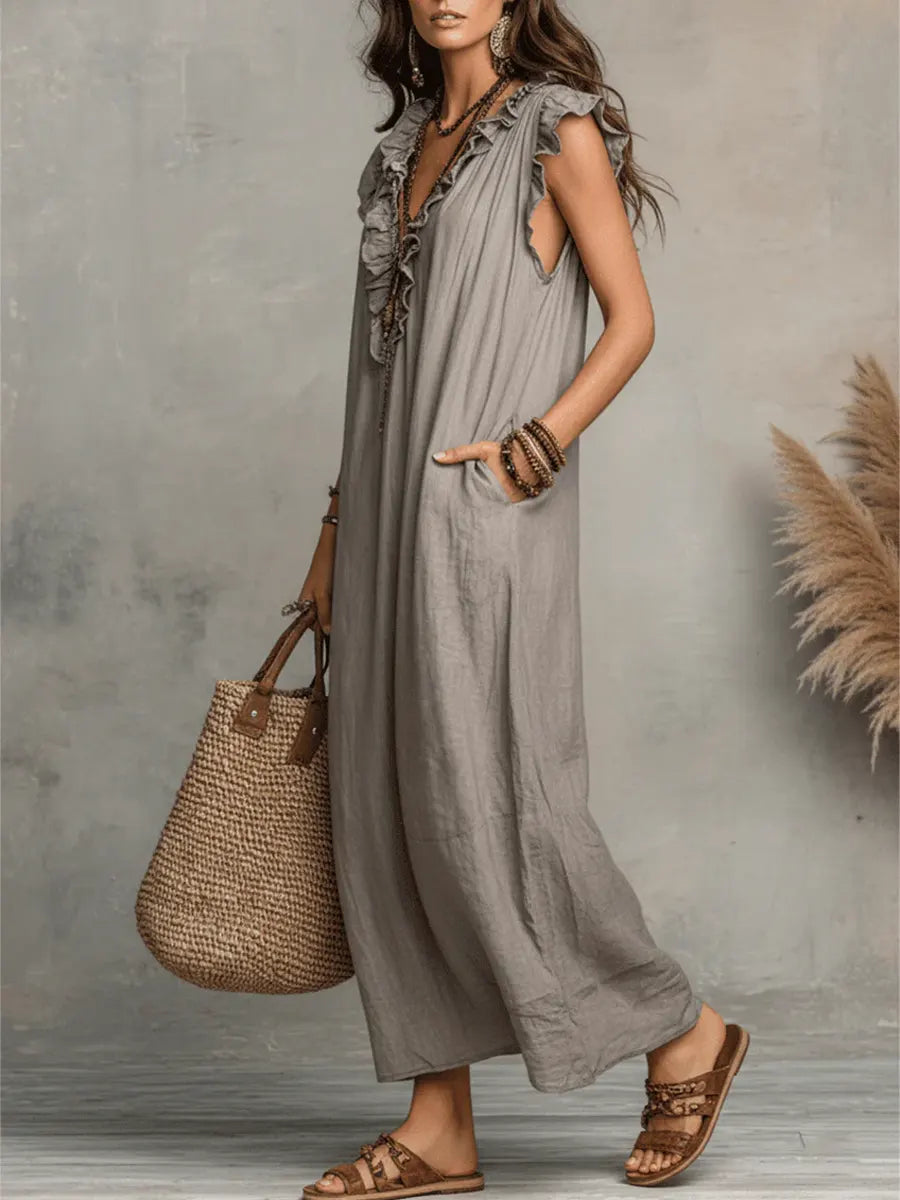 Camellia | Boho Chic Maxi Dress