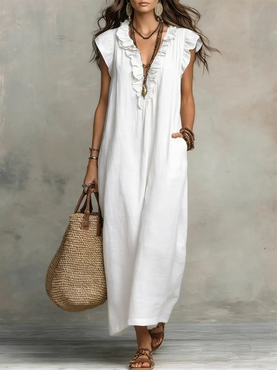 Camellia | Boho Chic Maxi Dress