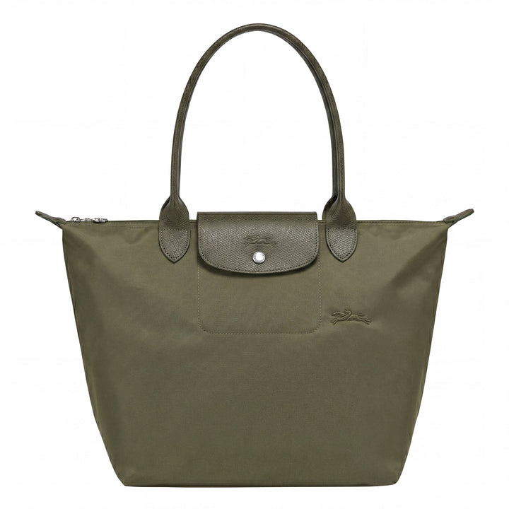 Spacious Luxury Handbag - Emerald Green