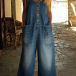 Saylor | Retro Washed Cotton Denim Overalls