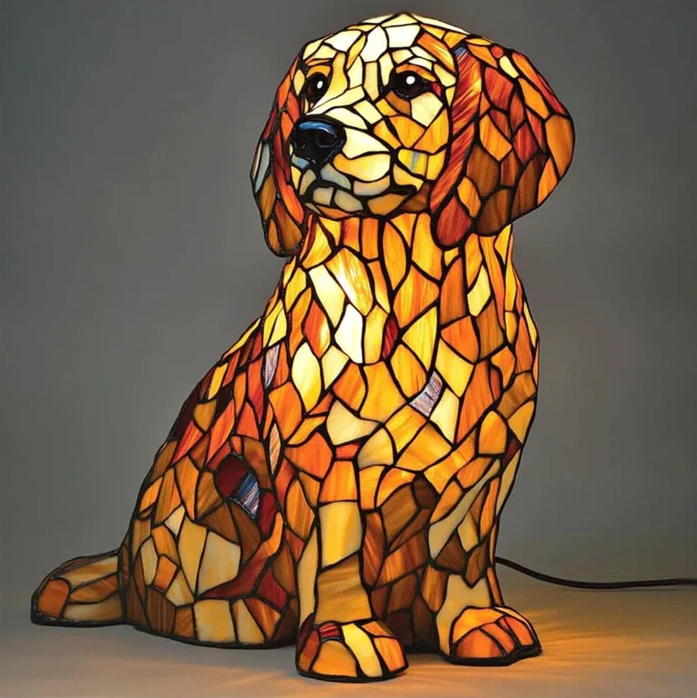 Lily the Golden Retriever: A Spiritual Figurine
