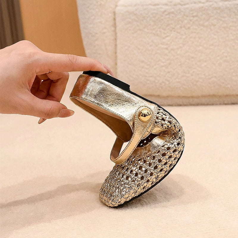 Bella | Heel-Free Mary-Jane Mules