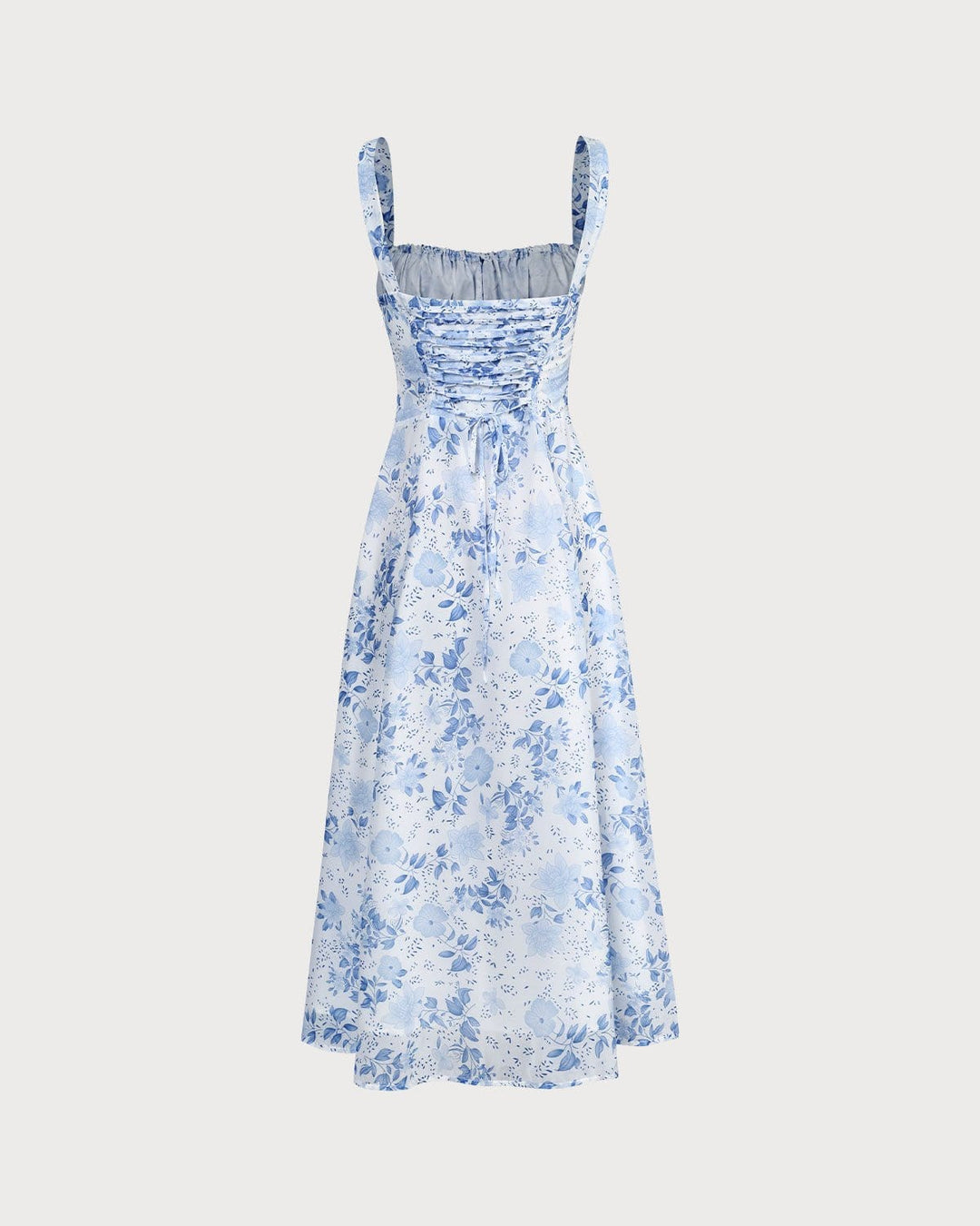 Blue Floral Dress